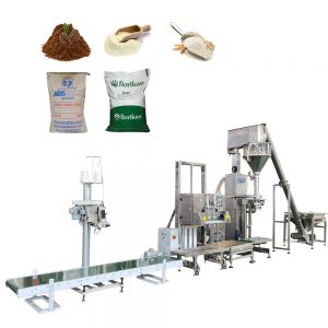 Hálfsjálfvirk skrúfumælivél fyrir duftvöru