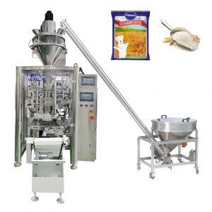 Sjálfvirk lóðrétt pokamyndandi fyllingarþéttingar- og pökkunarvél