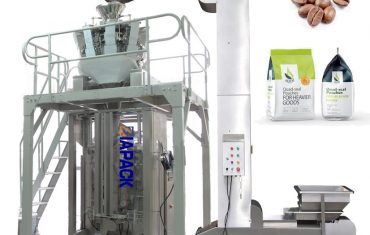 Sjálfvirk fjögurra pokamyndandi áfyllingarvél fyrir kaffibaunir og duft