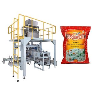 Big Bag Granular Heavy Poki Pökkun Machine Of Rice Fyrir 10kg-50