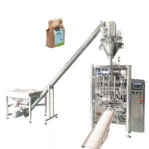 Sjálfvirk gusset koddapokar lóðrétt pökkunarvél