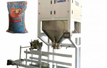 Hálfsjálfvirk 50kg hrísgrjónapokavél