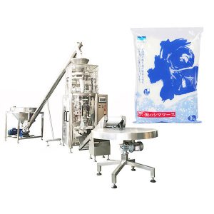 Lóðrétt eyðublað Fylltu Seal Machine með Volumetric Cup fyrir salt