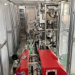 Góðar fréttir! ný sjálfvirk eins tómarúmsloftsfyllingarvél til að mynda múrsteinspoka tilbúin til afhendingar