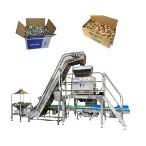 Hálfsjálfvirk vigtunarfyllingarvél