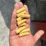 Tvöföld fötu belti flutningsvog