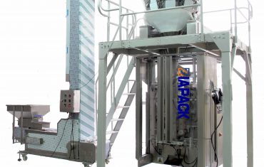 Sjálfvirk kaffibaunapökkunarvél (fjórlaga þéttipoka með afgasunarloka)